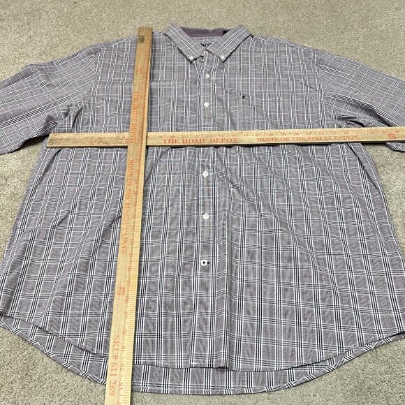 Izod Button Down Shirt Men’s Multicolored Long Sleeve Size XXL - Picture 2 of 11